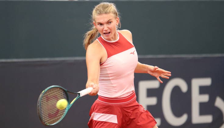 MSC Ladies Hamburg Open 2026, Qualifikation: Julia Awdejewa aus Russland. *** MSC Ladies Hamburg Open 2026, Qualifying Round: Julia Awdejewa of Russia