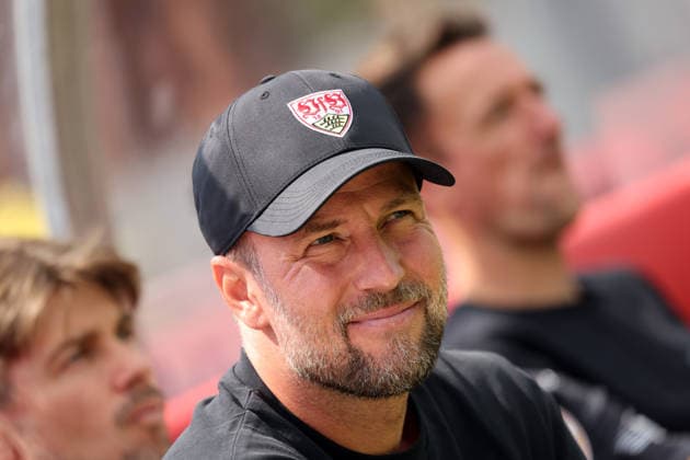19.07.26 TSG Balingen - VfB Stuttgart Deutschland, Balingen, 19.07.2026, Fussball, Bundesliga, Saison 2026 2027, Testspiel, TSG Balingen - VfB Stuttgart: Sebastian Hoeneß (Trainer VfB Stuttgart). *** July 26, 2019 TSG Balingen vs. VfB Stuttgart Germany, Balingen, July 19, 2026, Soccer, Bundesliga, 2026–2027 Season, Friendly Match, TSG Balingen vs. VfB Stuttgart Sebastian Hoeneß, Coach of VfB Stuttgart