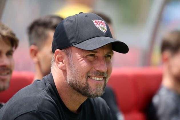 19.07.26 TSG Balingen - VfB Stuttgart Deutschland, Balingen, 19.07.2026, Fussball, Bundesliga, Saison 2026 2027, Testspiel, TSG Balingen - VfB Stuttgart: Sebastian Hoeneß (Trainer VfB Stuttgart). *** July 26, 2019 TSG Balingen vs. VfB Stuttgart Germany, Balingen, July 19, 2026, Soccer, Bundesliga, 2026–2027 Season, Friendly Match, TSG Balingen vs. VfB Stuttgart Sebastian Hoeneß, Coach of VfB Stuttgart