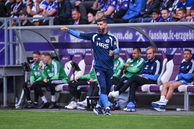 19.07.2026, Fussball, , Saison 2025 2026, Testspiel, FC Erzgebirge Aue - FC Schalke 04, Trainer Miron Muslic (FC Schalke 04) xRHR-FOTO YYx *** July 19, 2026, Soccer, , 2025–2026 Season, Friendly Match, FC Erzgebirge Aue vs. FC Schalke 04, Coach Miron Muslic, FC Schalke 04 xRHR PHOTO YYx Copyright: KROEGER RHR-FOTOx RHR-FOTO YY