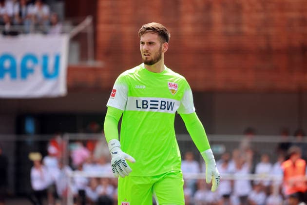 19.07.26 TSG Balingen - VfB Stuttgart Deutschland, Balingen, 19.07.2026, Fussball, Bundesliga, Saison 2026 2027, Testspiel, TSG Balingen - VfB Stuttgart: Dennis Seimen (VfB Stuttgart). *** July 26, 2019 TSG Balingen vs. VfB Stuttgart Germany, Balingen, July 19, 2026, Soccer, Bundesliga, 2026–2027 Season, Friendly Match, TSG Balingen vs. VfB Stuttgart Dennis Seimen VfB Stuttgart