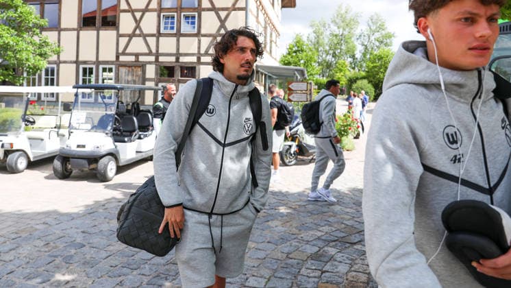 VfL Trainingslager, Weimarer Land Blankenhain, 19.07.2026, Fußball, Herren, Saison 2026 2027, 2. BL, VfL Wolfsburg, Sommer-Trainingslager: Tag 1. Ankunft, Fraser Hornby (VfL Wolfsburg) Weimarer Land Niedersachsen Deutschland *** VfL Training Camp, Weimarer Land Blankenhain, July 19, 2026, Soccer, Men s, 2026–2027 Season, 2nd Bundesliga, VfL Wolfsburg, Summer Training Camp Day 1: Arrival, Fraser Hornby, VfL Wolfsburg, Weimarer Land, Lower Saxony, Germany