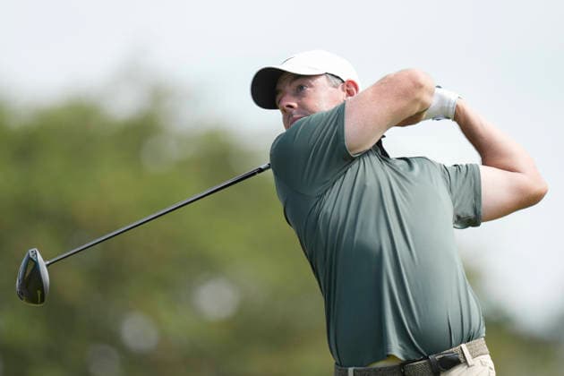 SOUTHPORT, ENGLAND - JULY 19: Rory McIlroy (NIR) plays from the second tee during Round 4 of the 154th Open Championship at the Royal Birkdale Golf Club, Southport on July 19, 2026 in Merseyside, England The 154th British Open Championship