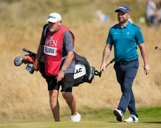 SOUTHPORT, ENGLAND - JULY 19: Andy Sullivan (ENG) walks to the seventh green during Round 4 of the 154th Open Championship at the Royal Birkdale Golf Club, Southport on July 19, 2026 in Merseyside, England The 154th British Open Championship