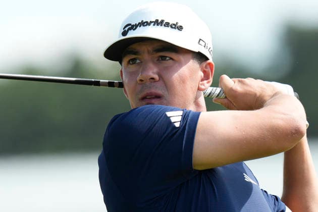 SOUTHPORT, ENGLAND - JULY 19: Michael Thorbjornsen (USA) putts on the second green during Round 4 of the 154th Open Championship at the Royal Birkdale Golf Club, Southport on July 19, 2026 in Merseyside, England The 154th British Open Championship