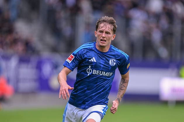 19.07.2026, Fussball, , Saison 2025 2026, Testspiel, FC Erzgebirge Aue - FC Schalke 04, Max Grüger (FC Schalke 04) xRHR-FOTO YYx *** July 19, 2026, Soccer, , 2025–2026 Season, Friendly Match, FC Erzgebirge Aue vs. FC Schalke 04, Max Grüger, FC Schalke 04 xRHR PHOTO YYx Copyright: KROEGER RHR-FOTOx RHR-FOTO YY