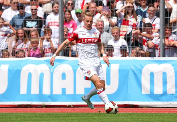 19.07.2026, Deutschland, Balingen, Fußball Bundesliga, Saison 2026 2027, Testspiel, TSG Balingen vs. VfB Stuttgart, Chris Führich (VfB) *** July 19, 2026, Germany, Balingen, Bundesliga, 2026–2027 season, Friendly match, TSG Balingen vs. VfB Stuttgart, Chris Führich (VfB)