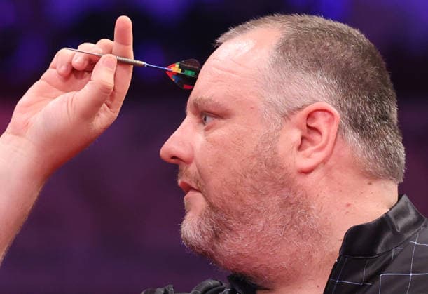 World Matchplay Darts 2026 Ryan Joyce during the 2026 World Matchplay darts at Winter Gardens, Blackpool, UK on 19 July 2026. Blackpool Winter Gardens UK Editorial use only , Copyright: xChrisxSargeantx PSI-24526-0064