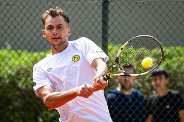 Philipp Bosse GER (Marienburger SC), 2. Bundesliga Nord Herren: LTTC Rot-Weiß vs. Marienburger SC, Berlin, LTTC Rot-Weiß , 19.07.2026, *** Philipp Bosse GER Marienburger SC, 2nd Bundesliga North Men s Division: LTTC Rot Weiß vs. Marienburger SC, Berlin, LTTC Rot Weiß, July 19, 2026, Copyright: xClaudioxGärtnerx