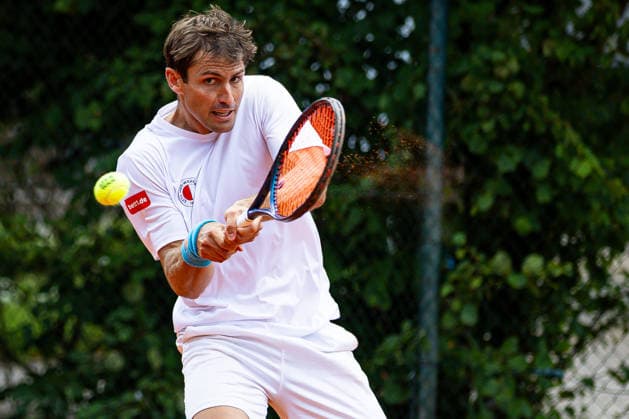 Alvaro Lopez San Martin ESP (LTTC Rot-Weiß Berlin), 2. Bundesliga Nord Herren: LTTC Rot-Weiß vs. Marienburger SC, Berlin, LTTC Rot-Weiß , 19.07.2026, *** Alvaro Lopez San Martin ESP LTTC Rot Weiß Berlin, 2nd Bundesliga North Men s Division: LTTC Rot Weiß vs. Marienburger SC, Berlin, LTTC Rot Weiß, July 19, 2026, Copyright: xClaudioxGärtnerx