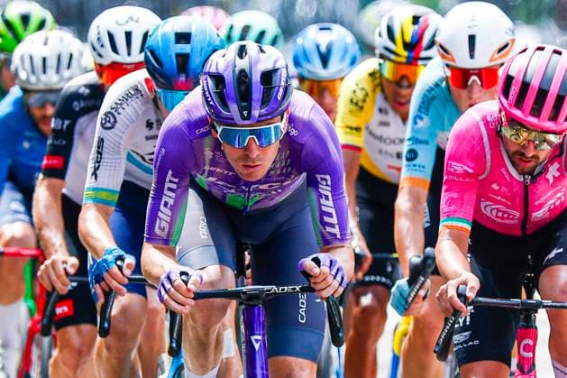 Tour de France 2026 Stage 15 PLATEAU DE SOLAISON, FRANCE - JULY 19 : Healy Ben (IRL) of EF Education EasyPost, Schmid Mauro (SUI) of Team Jayco AlUla in the escape pack during stage 15 of the 113rd edition of Tour de France an UCI World Tour 2.UWT cycling road race stage for Men Elite of 184 km with start in Champagnole and finish in Plateau de Solaison on July 19, 2026 in Plateau de Solaison, France, 19 07 2026 Plateau de Solaison France  Copyright: xLucaxBettinix