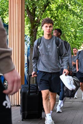 19.07.2026, Bad Wörishofen, Deutschland. 2. Bundesliga: Ankunft des SV Darmstadt 98 in Bad Wörishofen. Sommertrainingslager. Vorbereitung auf die Saison 2026 2027. Spieler (SV Darmstadt 98) *** July 19, 2026, Bad Wörishofen, Germany, 2. Bundesliga: SV Darmstadt 98 arrives in Bad Wörishofen for summer training camp in preparation for the 2026–2027 season. SV Darmstadt 98 players