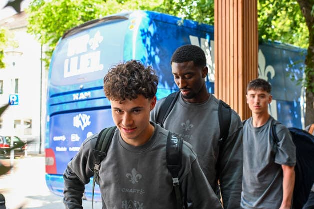 19.07.2026, Bad Wörishofen, Deutschland. 2. Bundesliga: Ankunft des SV Darmstadt 98 in Bad Wörishofen. Sommertrainingslager. Vorbereitung auf die Saison 2026 2027. Spieler (SV Darmstadt 98) *** July 19, 2026, Bad Wörishofen, Germany, 2. Bundesliga: SV Darmstadt 98 arrives in Bad Wörishofen for summer training camp in preparation for the 2026–2027 season. SV Darmstadt 98 players
