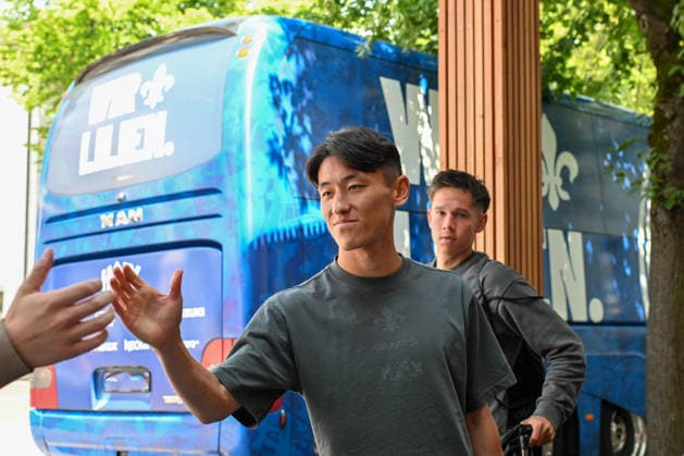 Sport Themen der Woche KW29 Sport Bilder des Tages 19.07.2026, Bad Wörishofen, Deutschland. 2. Bundesliga: Ankunft des SV Darmstadt 98 in Bad Wörishofen. Sommertrainingslager. Vorbereitung auf die Saison 2026 2027. Hiroki Akiyama (SV Darmstadt 98) *** July 19, 2026, Bad Wörishofen, Germany, 2. Bundesliga: SV Darmstadt 98 arrives in Bad Wörishofen for summer training camp in preparation for the 2026–2027 season. Hiroki Akiyama, SV Darmstadt 98