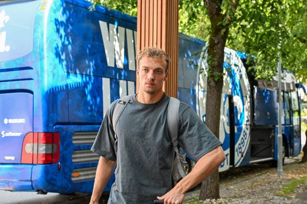 19.07.2026, Bad Wörishofen, Deutschland. 2. Bundesliga: Ankunft des SV Darmstadt 98 in Bad Wörishofen. Sommertrainingslager. Vorbereitung auf die Saison 2026 2027. Yannik Luhrs (SV Darmstadt 98) *** July 19, 2026, Bad Wörishofen, Germany, 2. Bundesliga: SV Darmstadt 98 arrives in Bad Wörishofen for summer training camp in preparation for the 2026–2027 season. Yannik Luhrs, SV Darmstadt 98