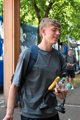 19.07.2026, Bad Wörishofen, Deutschland. 2. Bundesliga: Ankunft des SV Darmstadt 98 in Bad Wörishofen. Sommertrainingslager. Vorbereitung auf die Saison 2026 2027. Niclas Verkooijen (SV Darmstadt 98) *** July 19, 2026, Bad Wörishofen, Germany, 2. Bundesliga: SV Darmstadt 98 arrives in Bad Wörishofen for summer training camp in preparation for the 2026–2027 season. Niclas Verkooijen, SV Darmstadt 98