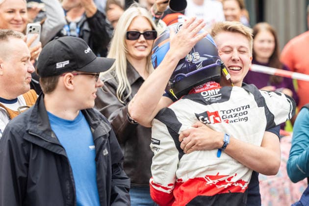 AUTO - WRC, Motorsport Rallye, WM - RALLY ESTONIA 2026 PAJARI Sami, SALMINEN Marko, TOYOTA GR Yaris Rally1, portrait during the 2026 Rally Estonia, 8th round of the 2026 WRC WORLD RALLY CAR CHAMPIONSHIP, from July 16 to 29, 2026 at Tartu, Estonia - TartuEstonia  Copyright: xNikosxKatikisx