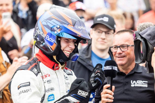 AUTO - WRC, Motorsport Rallye, WM - RALLY ESTONIA 2026 PAJARI Sami, SALMINEN Marko, TOYOTA GR Yaris Rally1, portrait during the 2026 Rally Estonia, 8th round of the 2026 WRC WORLD RALLY CAR CHAMPIONSHIP, from July 16 to 29, 2026 at Tartu, Estonia - TartuEstonia  Copyright: xNikosxKatikisx