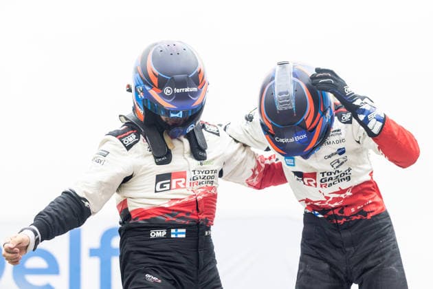 AUTO - WRC, Motorsport Rallye, WM - RALLY ESTONIA 2026 PAJARI Sami, SALMINEN Marko, TOYOTA GR Yaris Rally1, portrait during the 2026 Rally Estonia, 8th round of the 2026 WRC WORLD RALLY CAR CHAMPIONSHIP, from July 16 to 29, 2026 at Tartu, Estonia - TartuEstonia  Copyright: xNikosxKatikisx