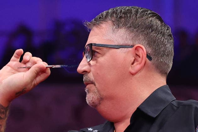 World Matchplay Darts 2026 Gary Anderson during the 2026 World Matchplay darts at Winter Gardens, Blackpool, UK on 19 July 2026. Blackpool Winter Gardens UK Editorial use only , Copyright: xChrisxSargeantx PSI-24526-0078
