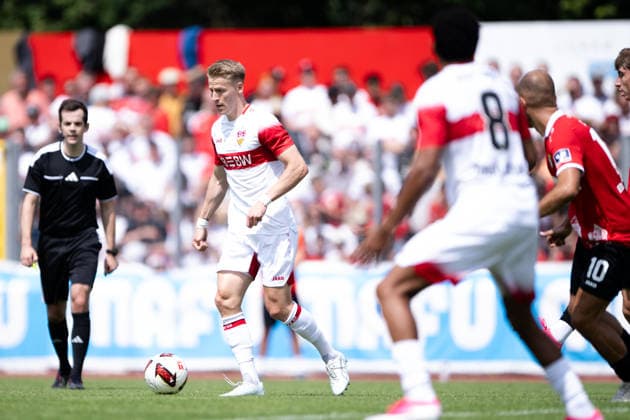 Chris Fuehrich (VFB Stuttgart, 10), TSG Balingen vs. VFB Stuttgart, Fussball, Testspiel, Saison 2026 2027, 19.07.2026 Eibner-Pressefoto Andreas Ulmer TSG Balingen vs. VFB Stuttgart, Fussball, Testspiel, Saison 2026 2027, 19.07.2026 Balingen *** Chris Fuehrich, VFB Stuttgart, 10, TSG Balingen vs. VFB Stuttgart, Soccer, Friendly Match, 2026–2027 Season, July 19, 2026 Eibner Press Photo Andreas Ulmer TSG Balingen vs. VFB Stuttgart, soccer, friendly match, 2026–2027 season, July 19, 2026 Balingen Copyright: xEibner-Pressefoto AndreasxUlmerx EP_AUR
