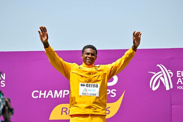 Clesio DE CARVALHO (Germany, LG Steinlach-Zollern, Kugelstoss) ITA, European Atheltics U18 Championships, Athletics, 19.07.2026, ITA, European Atheltics U18 Championships, Athletics, 19.07.2026, *** Clesio DE CARVALHO Germany, Steinlach Zollern Regional Track and Field Club, Shot Put ITA, European Athletics U18 Championships, Athletics, July 19, 2026, ITA, European Athletics U18 Championships, Athletics, July 19, 2026, Copyright: xEibnerxPressefoto JanxPapenfussx EP_JPS