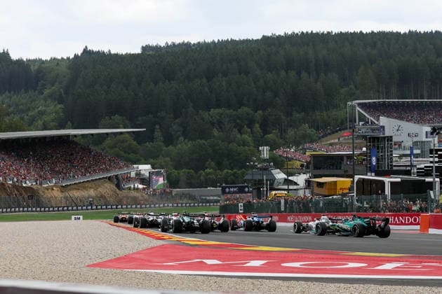 F1 - BELGIAN GRAND PRIX 2026 start of the race, depart, during the Formula 1 Belgian Grand Prix 2026, 10th round of the 2026 Formula One World Championship, WM, Weltmeisterschaft from July 17 to 19, 2026 on the Circuit de Spa-Francorchamps, in Stavelot, Belgium -  Copyright: xEricxAlonsox