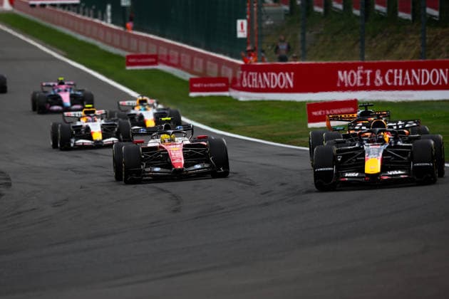 F1 - BELGIAN GRAND PRIX 2026 44 HAMILTON Lewis (gbr), Scuderia Ferrari SF-26, action during the Formula 1 Belgian Grand Prix 2026, 10th round of the 2026 Formula One World Championship, WM, Weltmeisterschaft from July 17 to 19, 2026 on the Circuit de Spa-Francorchamps, in Stavelot, Belgium -  Copyright: xEricxAlonsox