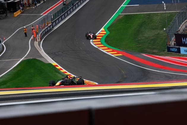 F1 - BELGIAN GRAND PRIX 2026 03 VERSTAPPEN Max (nld), Red Bull Racing Ford RB22, action during the Formula 1 Belgian Grand Prix 2026, 10th round of the 2026 Formula One World Championship, WM, Weltmeisterschaft from July 17 to 19, 2026 on the Circuit de Spa-Francorchamps, in Stavelot, Belgium -  Copyright: xFLORENTxGOODENx