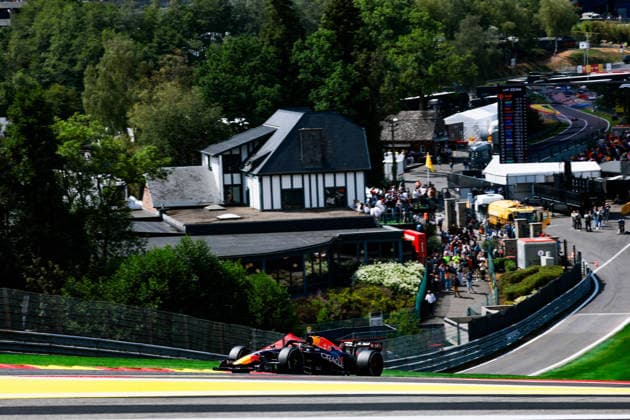 F1 - BELGIAN GRAND PRIX 2026 03 VERSTAPPEN Max (nld), Red Bull Racing Ford RB22, action during the Formula 1 Belgian Grand Prix 2026, 10th round of the 2026 Formula One World Championship, WM, Weltmeisterschaft from July 17 to 19, 2026 on the Circuit de Spa-Francorchamps, in Stavelot, Belgium -  Copyright: xFLORENTxGOODENx