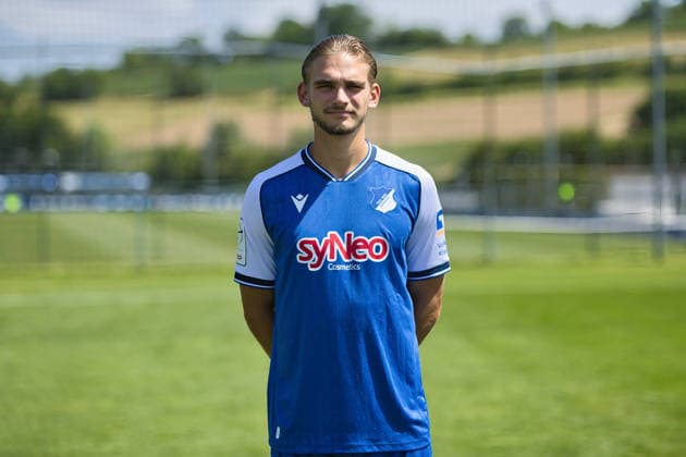 Timo Hildmann; TSG Hoffenheim II; 3.Liga, Portraittermin 2026 2027 Zuzenhausen *** Timo Hildmann, TSG Hoffenheim II, 3. Liga, Photo Shoot 2026–2027, Zuzenhausen Copyright: xEibner-Pressefoto JoergxHirschx EP_JHH