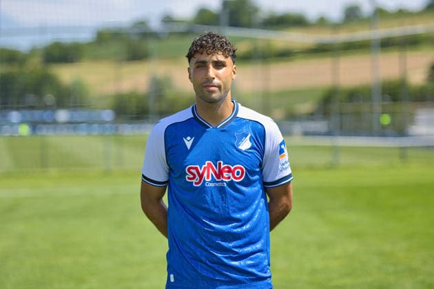 Nader El-Jindaoui; TSG Hoffenheim II; 3.Liga, Portraittermin 2026 2027 Zuzenhausen *** Nader El Jindaoui, TSG Hoffenheim II, 3. Liga, Photo Shoot 2026–2027, Zuzenhausen Copyright: xEibner-Pressefoto JoergxHirschx EP_JHH