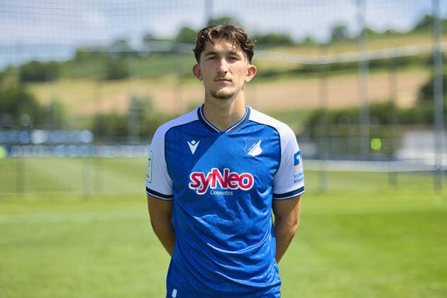 Florian Micheler; TSG Hoffenheim II; 3.Liga, Portraittermin 2026 2027 Zuzenhausen *** Florian Micheler, TSG Hoffenheim II, 3. Liga, Photo Shoot 2026–2027, Zuzenhausen Copyright: xEibner-Pressefoto JoergxHirschx EP_JHH