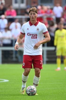 Sporting Hasselt v Royal Antwerp FC - Jupiler Pro League Friendly HASSELT, BELGIUM - JULY 19 : Van Helden Rein defender of Royal Antwerp FC during the Jupiler Pro League friendly match between Sporting Hasselt and Royal Antwerp FC on July 19, 2026 in Hasselt, Belgium, 19 07 2026 Hasselt Belgium  Copyright: xVincentxKalutx