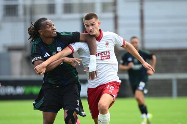 Sporting Hasselt v Royal Antwerp FC - Jupiler Pro League Friendly HASSELT, BELGIUM - JULY 19 : Vandeplas Gerard forward of Royal Antwerp FC during the Jupiler Pro League friendly match between Sporting Hasselt and Royal Antwerp FC on July 19, 2026 in Hasselt, Belgium, 19 07 2026 Hasselt Belgium  Copyright: xVincentxKalutx