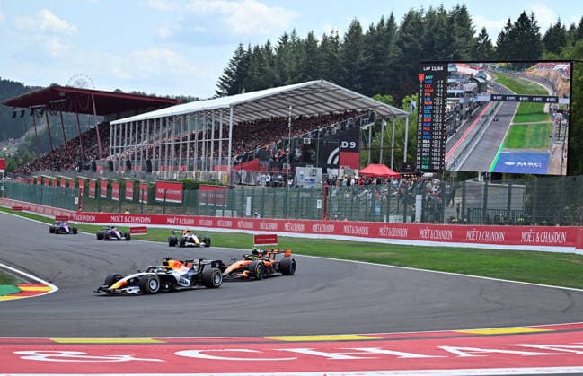 Formula 1 Belgian Grand Prix SPA, BELGIUM - JULY 19: Pilots take part in the Formula 1 Belgian Grand Prix at the Circuit de Spa-Francorchamps in Spa, Belgium, on July 19, 2026. Dursun Aydemir Anadolu Spa Belçika. Editorial use only. Please get in touch for any other usage.  Copyright: x2026xAnadoluxDursunxAydemirx