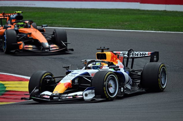Formula 1 Belgian Grand Prix SPA, BELGIUM - JULY 19: Arvid Linblad of Racing Bulls takes part in the Formula 1 Belgian Grand Prix at the Circuit de Spa-Francorchamps in Spa, Belgium, on July 19, 2026. Dursun Aydemir Anadolu Spa Belçika. Editorial use only. Please get in touch for any other usage.  Copyright: x2026xAnadoluxDursunxAydemirx