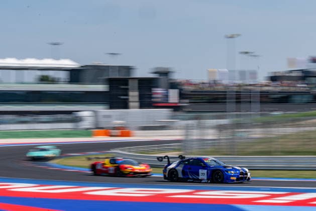 IPA86811096 - Jop RAPPANGE and David PITTARD driving the ( 77) BMW M4 GT3 EVO for KPX Motorsport during Round 5 of the GT World Challenge at Misano, Italy, on July 19, 2026  Copyright: xLucaxRossini IPAxSportx xx 86811096