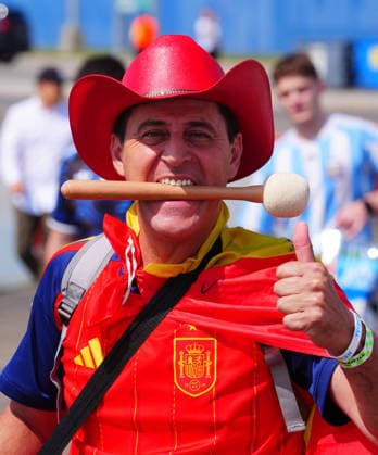 Spain v Argentina - FIFA World Cup, WM, Weltmeisterschaft, Fussball 2026 - Final NEW JERSEY, UNITED STATES - JULY 19: Fans gather prior the FIFA World Cup 2026 Final match between Spain and Argentina at New Jersey Stadium (MetLife Stadium) in East Rutherford, New Jersey, USA, on July 19, 2026. Evrim Aydin Anadolu New Jersey United States. Editorial use only. Please get in touch for any other usage.  Copyright: x2026xAnadoluxEvrimxAydinx