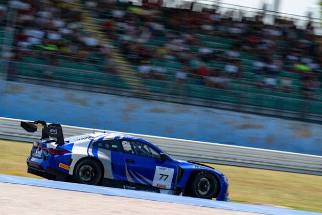 MOTORSPORTS - GT World Challenge - Misano - Round 5 Photo by IPA ABACAPRESS.COM86811249 - Jop RAPPANGE and David PITTARD driving the ( 77) BMW M4 GT3 EVO for KPX Motorsport during Round 5 of the GT World Challenge at Misano, Italy, on July 19, 2026 Misano Italy  Copyright: xIPAxSport ABACAx