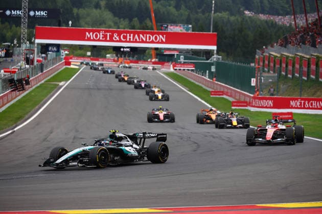 F1 Grand Prix of Belgium Andrea Kimi Antonelli of Mercedes-AMG F1 Team on track during the F1 Grand Prix of Belgium at Spa-Francorchamps on July 19, 2026 in Stavelot, Belgium. Stavelot Spa-Francorchamps Belgium Copyright: xBasilex