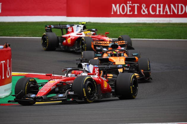F1 Grand Prix of Belgium Charles Leclerc of Scuderia Ferrari HP on track during the F1 Grand Prix of Belgium at Spa-Francorchamps on July 19, 2026 in Stavelot, Belgium. Stavelot Spa-Francorchamps Belgium Copyright: xBasilex