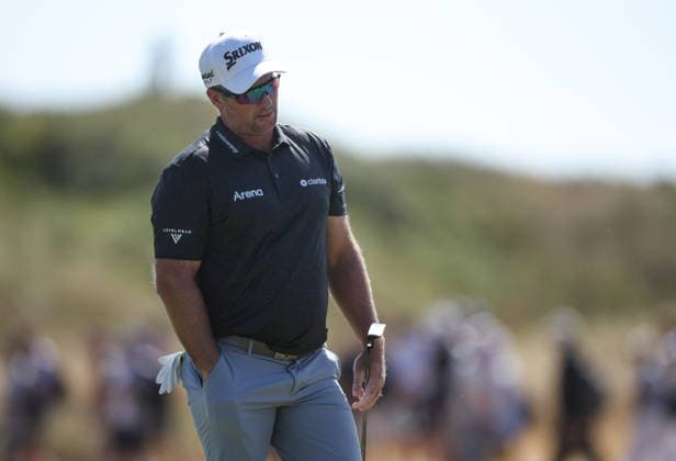 154th Open Golf Championships - Round 4 Ryan Fox of Australia reacts on the 8th green during the fourth round of the British Open Golf Championships at Royal Birkdale in Southport, Britain, 19 July 2026. SOUTHPORT UNITED KINGDOM  Copyright: xADAMxVAUGHANx