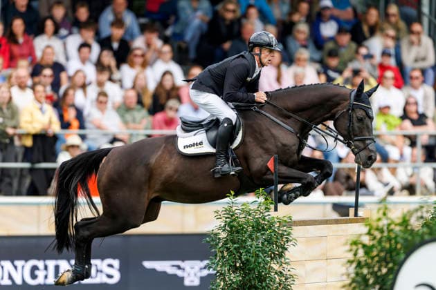 RIESENBECK - Longines Global Champions Tour of Riesenbeck 2026, RIESENBECK - Longines Global Champions Tour of Riesenbeck 2026 EHNING Marcus (GER), Coolio 42 Longines GCT Grand Prix of Riesenbeck CSI5* - Int. jumping competition against the clock with jump-off (1.60 m) Riesenbeck, Riesenbeck International 19. July 2026 - *** RIESENBECK Longines Global Champions Tour of Riesenbeck 2026, RIESENBECK Longines Global Champions Tour of Riesenbeck 2026 EHNING Marcus GER, Coolio 42 Longines GCT Grand Prix of Riesenbeck CSI5* International show jumping competition against the clock with a jump-off, 160 m, Riesenbeck, Riesenbeck International, July 19, 2026