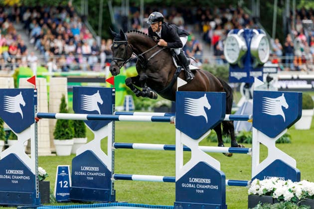 RIESENBECK - Longines Global Champions Tour of Riesenbeck 2026, RIESENBECK - Longines Global Champions Tour of Riesenbeck 2026 EHNING Marcus (GER), Coolio 42 Longines GCT Grand Prix of Riesenbeck CSI5* - Int. jumping competition against the clock with jump-off (1.60 m) Riesenbeck, Riesenbeck International 19. July 2026 - *** RIESENBECK Longines Global Champions Tour of Riesenbeck 2026, RIESENBECK Longines Global Champions Tour of Riesenbeck 2026 EHNING Marcus GER, Coolio 42 Longines GCT Grand Prix of Riesenbeck CSI5* International show jumping competition against the clock with a jump-off, 160 m, Riesenbeck, Riesenbeck International, July 19, 2026
