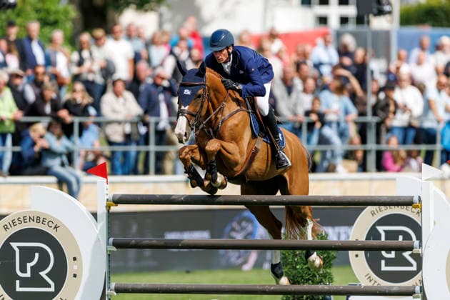 RIESENBECK - Longines Global Champions Tour of Riesenbeck 2026, RIESENBECK - Longines Global Champions Tour of Riesenbeck 2026 DEUSSER Daniel (GER), Pepita van T Meulenhof BR Longines GCT Grand Prix of Riesenbeck CSI5* - Int. jumping competition against the clock with jump-off (1.60 m) Riesenbeck, Riesenbeck International 19. July 2026 - *** RIESENBECK Longines Global Champions Tour of Riesenbeck 2026, RIESENBECK Longines Global Champions Tour of Riesenbeck 2026 DEUSSER Daniel GER, Pepita van T Meulenhof BR Longines GCT Grand Prix of Riesenbeck CSI5* International show jumping competition against the clock with a jump-off, 160 m, Riesenbeck, Riesenbeck International, July 19, 2026