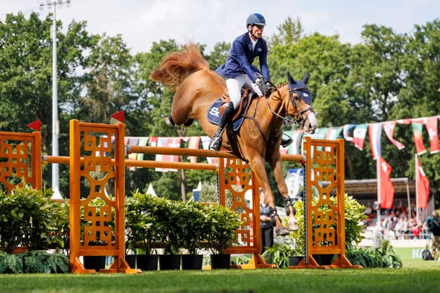 RIESENBECK - Longines Global Champions Tour of Riesenbeck 2026, RIESENBECK - Longines Global Champions Tour of Riesenbeck 2026 DEUSSER Daniel (GER), Pepita van T Meulenhof BR Longines GCT Grand Prix of Riesenbeck CSI5* - Int. jumping competition against the clock with jump-off (1.60 m) Riesenbeck, Riesenbeck International 19. July 2026 - *** RIESENBECK Longines Global Champions Tour of Riesenbeck 2026, RIESENBECK Longines Global Champions Tour of Riesenbeck 2026 DEUSSER Daniel GER, Pepita van T Meulenhof BR Longines GCT Grand Prix of Riesenbeck CSI5* International show jumping competition against the clock with a jump-off, 160 m, Riesenbeck, Riesenbeck International, July 19, 2026