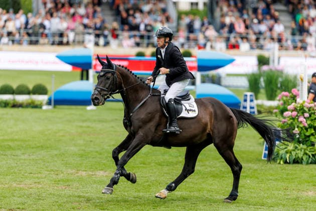 RIESENBECK - Longines Global Champions Tour of Riesenbeck 2026, RIESENBECK - Longines Global Champions Tour of Riesenbeck 2026 EHNING Marcus (GER), Coolio 42 Longines GCT Grand Prix of Riesenbeck CSI5* - Int. jumping competition against the clock with jump-off (1.60 m) Riesenbeck, Riesenbeck International 19. July 2026 - *** RIESENBECK Longines Global Champions Tour of Riesenbeck 2026, RIESENBECK Longines Global Champions Tour of Riesenbeck 2026 EHNING Marcus GER, Coolio 42 Longines GCT Grand Prix of Riesenbeck CSI5* International jumping competition against the clock with a jump-off, 160 m, Riesenbeck, Riesenbeck International, July 19, 2026