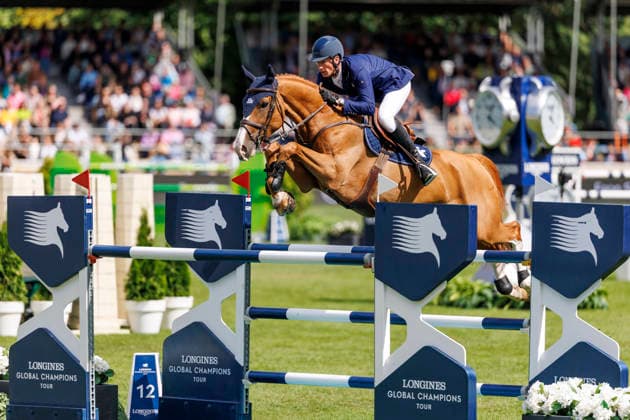 RIESENBECK - Longines Global Champions Tour of Riesenbeck 2026, RIESENBECK - Longines Global Champions Tour of Riesenbeck 2026 DEUSSER Daniel (GER), Pepita van T Meulenhof BR Longines GCT Grand Prix of Riesenbeck CSI5* - Int. jumping competition against the clock with jump-off (1.60 m) Riesenbeck, Riesenbeck International 19. July 2026 - *** RIESENBECK Longines Global Champions Tour of Riesenbeck 2026, RIESENBECK Longines Global Champions Tour of Riesenbeck 2026 DEUSSER Daniel GER, Pepita van T Meulenhof BR Longines GCT Grand Prix of Riesenbeck CSI5* International show jumping competition against the clock with a jump-off, 160 m, Riesenbeck, Riesenbeck International, July 19, 2026