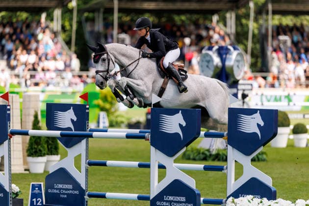 RIESENBECK - Longines Global Champions Tour of Riesenbeck 2026, RIESENBECK - Longines Global Champions Tour of Riesenbeck 2026 HINNERS Sophie (GER), Iron Dames My Prins Longines GCT Grand Prix of Riesenbeck CSI5* - Int. jumping competition against the clock with jump-off (1.60 m) Riesenbeck, Riesenbeck International 19. July 2026 - *** RIESENBECK Longines Global Champions Tour of Riesenbeck 2026, RIESENBECK Longines Global Champions Tour of Riesenbeck 2026 HINNERS Sophie GER, Iron Dames My Prins Longines GCT Grand Prix of Riesenbeck CSI5* International jumping competition against the clock with a jump-off, 160 m, Riesenbeck, Riesenbeck International, July 19, 2026